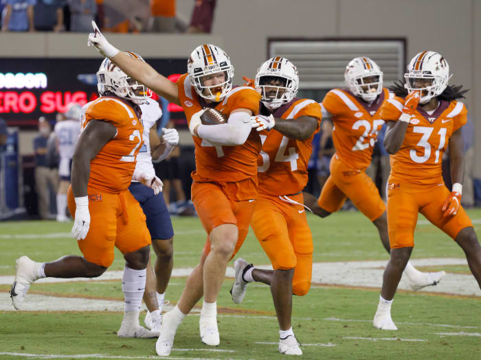 Virginia Tech Linebacker Dax Hollifield